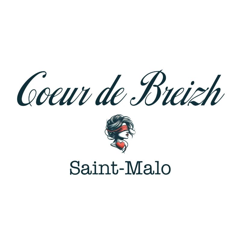 Herz von Breizh Saint Malo Blauer Korsar