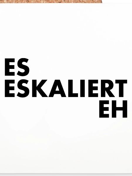 Es eskaliert eh