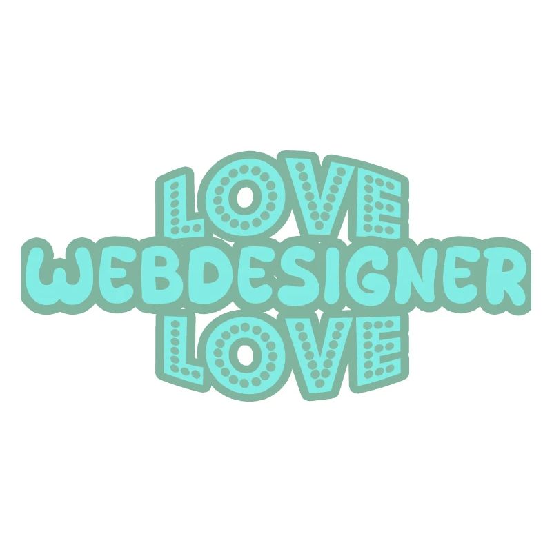 Webdesigner als Spruch