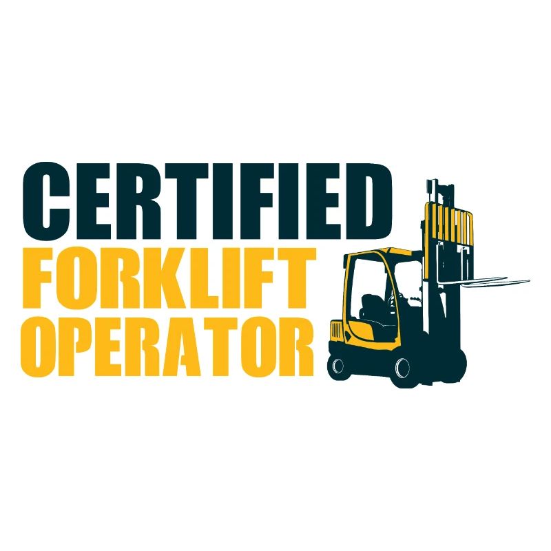 Certified forklift operator