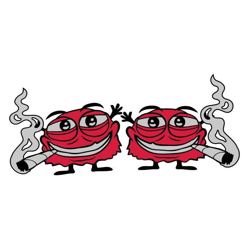 2 hemp-smoking monsters
