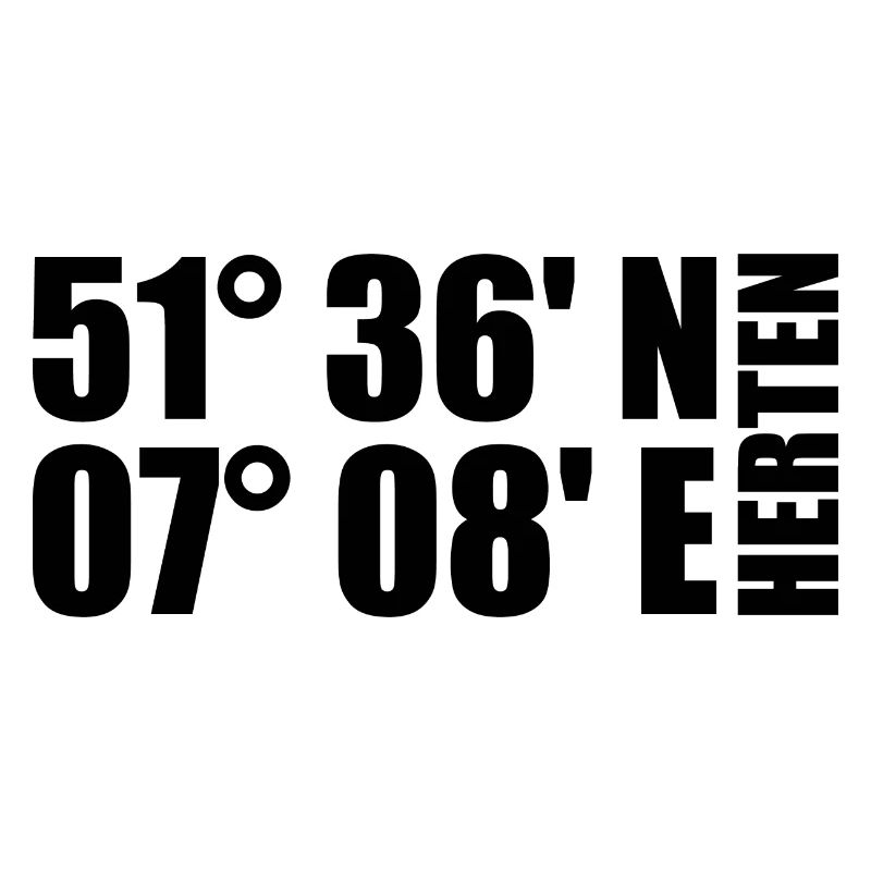 Herten coordinates