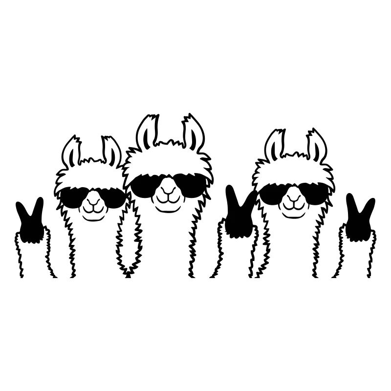 Peace Lamas Crew Freunde
