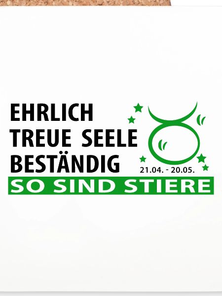 Sternzeichen Stier - Eigenschaften