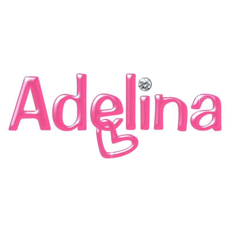 Adelina Name Ballonschrift