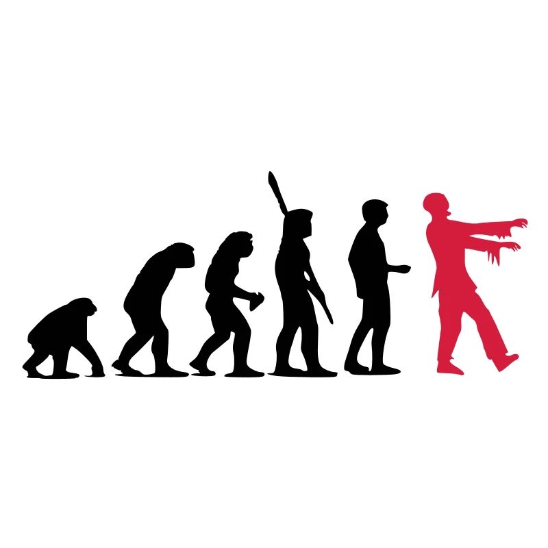 Zombie Evolution (zweifarbig)