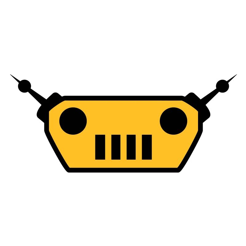 Cool Robot Face Design