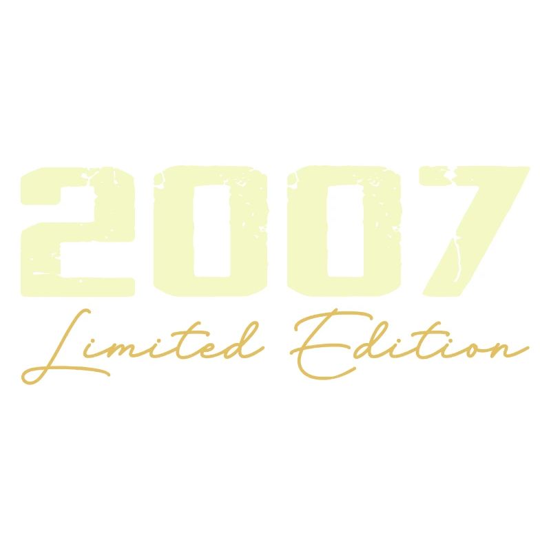 2007 Limitierte Auflage - 2007 Geburtstagsgeschenk
