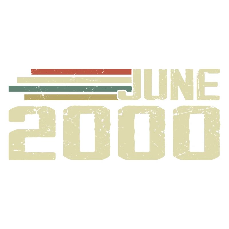 Juni 2000 Jahrestag Juni 2000 Juni 2000 Geburtstag