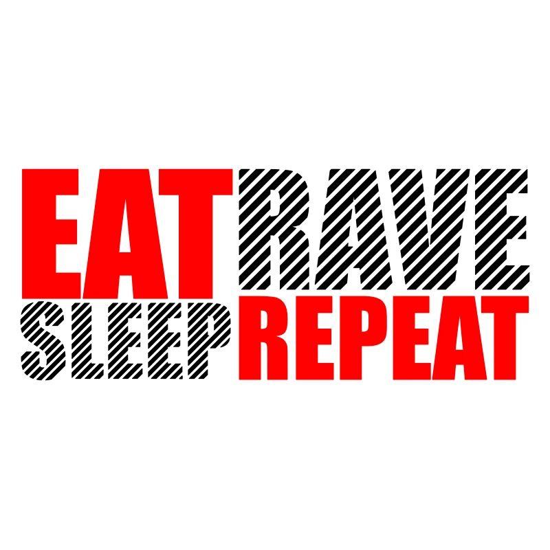 Manger dormir rave répéter nourriture sommeil corbeau disant