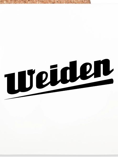Weiden - Textdesign mit Stadtnamen
