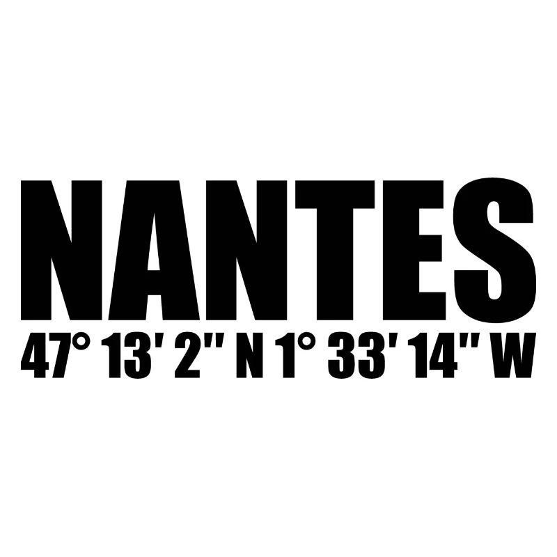Nantes Coordinates