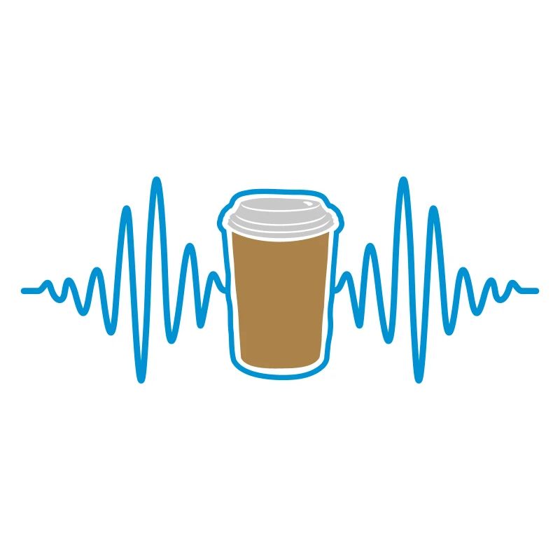 Frequenz Kaffee Becher unterwegs