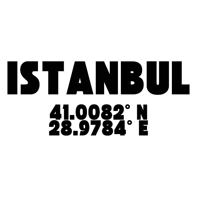 Istanbul - Design with coordinates