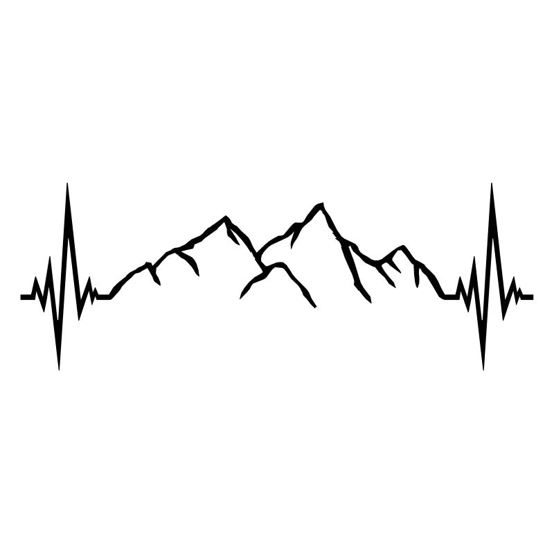 frequency pulse heartbeat mountains mountains excursion wan