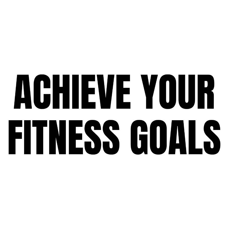 Objectifs de remise en forme