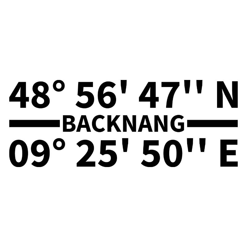 Coordonnées de Backnang