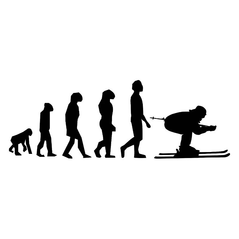 Evolution Ski / Skifahrer / Skispringer