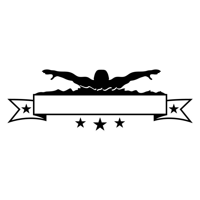 banner text write competition swim swimming