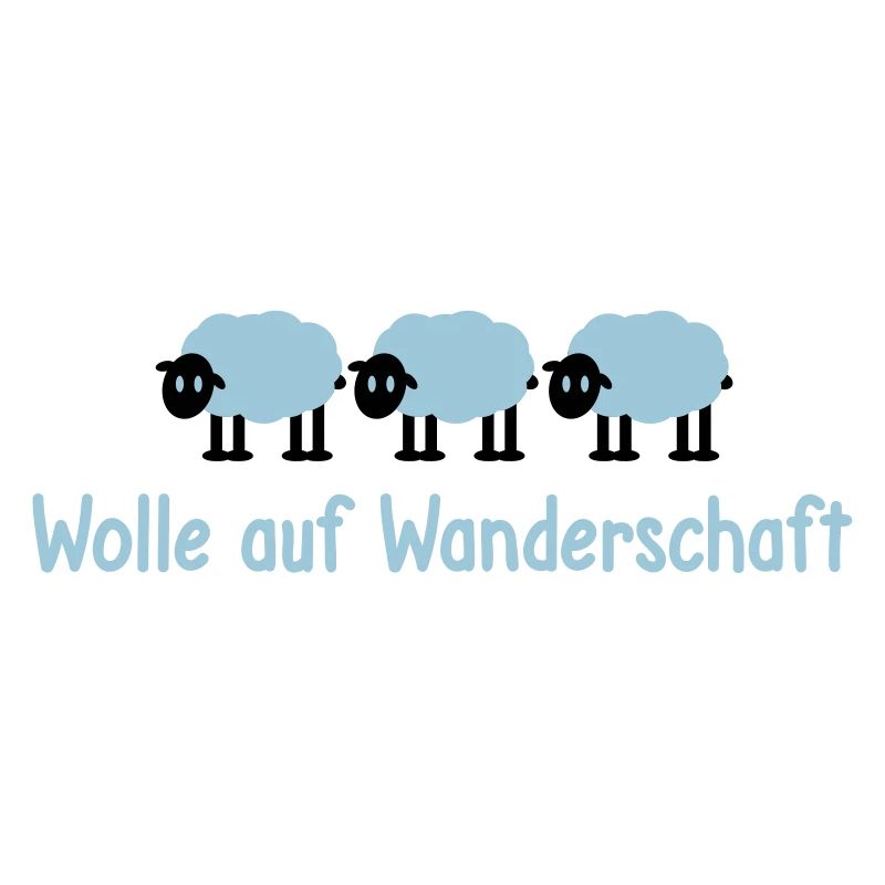 Wolle auf Wanderschaft Schafe Schäfchen Lämmer süß