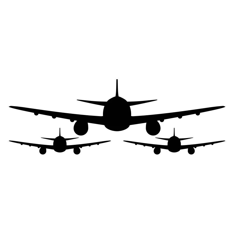 3 aviator team crew squadrons front front airplane