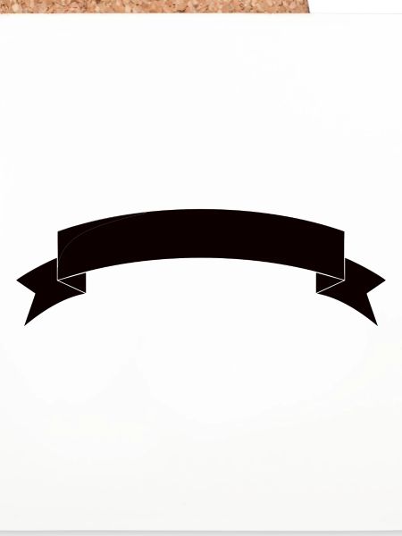 Banner Wimpel schwarz