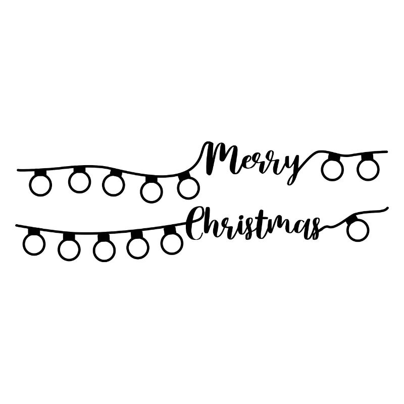 Merry Christmas String Lights