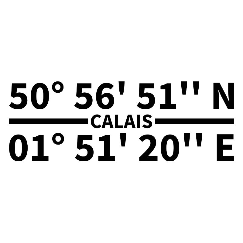 Coordonnées de Calais