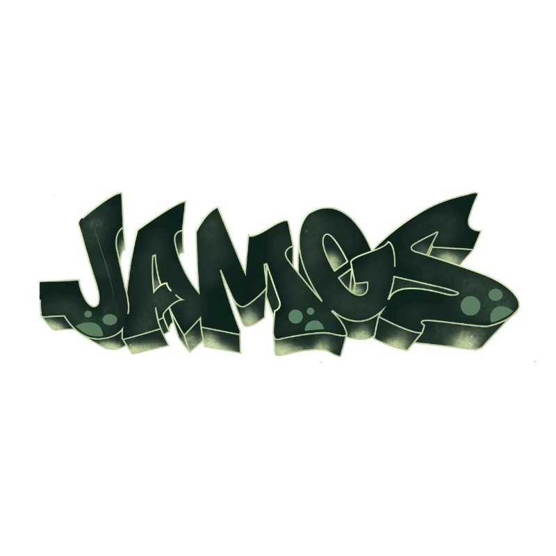 James Graffiti Name