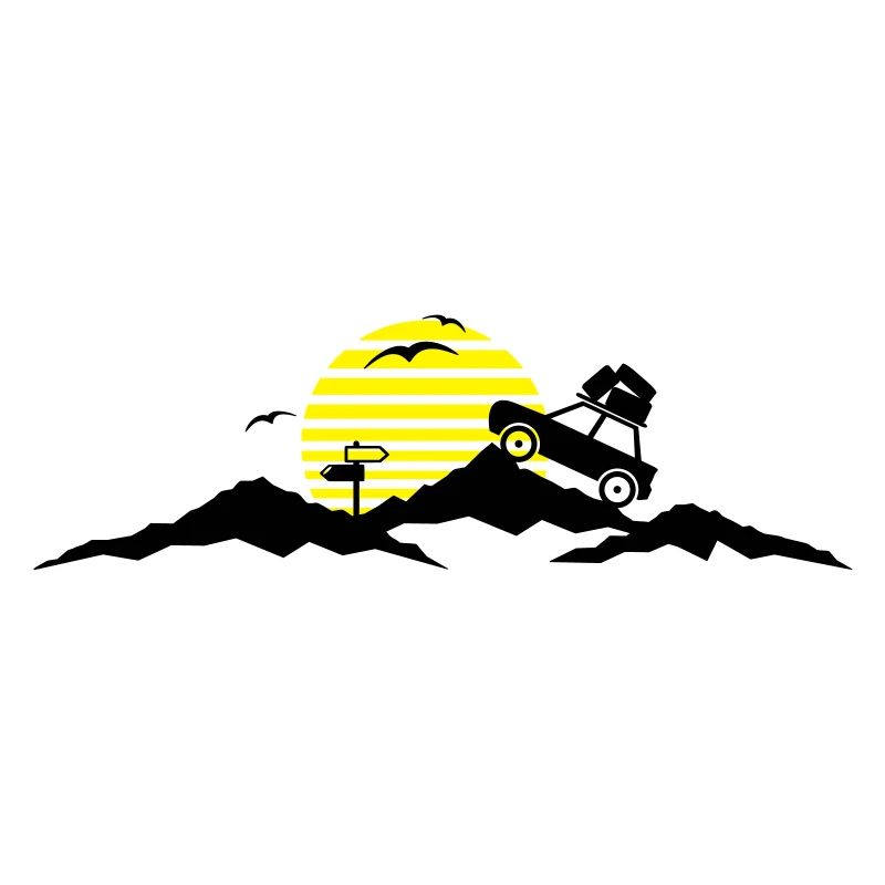 Reise - Berge Auto