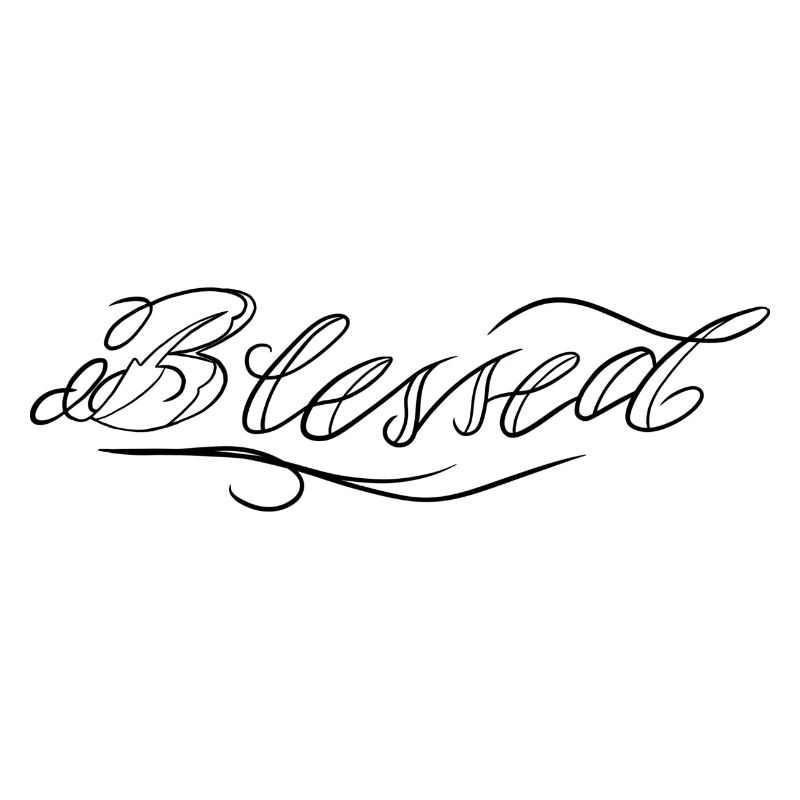 blessed tattoo art