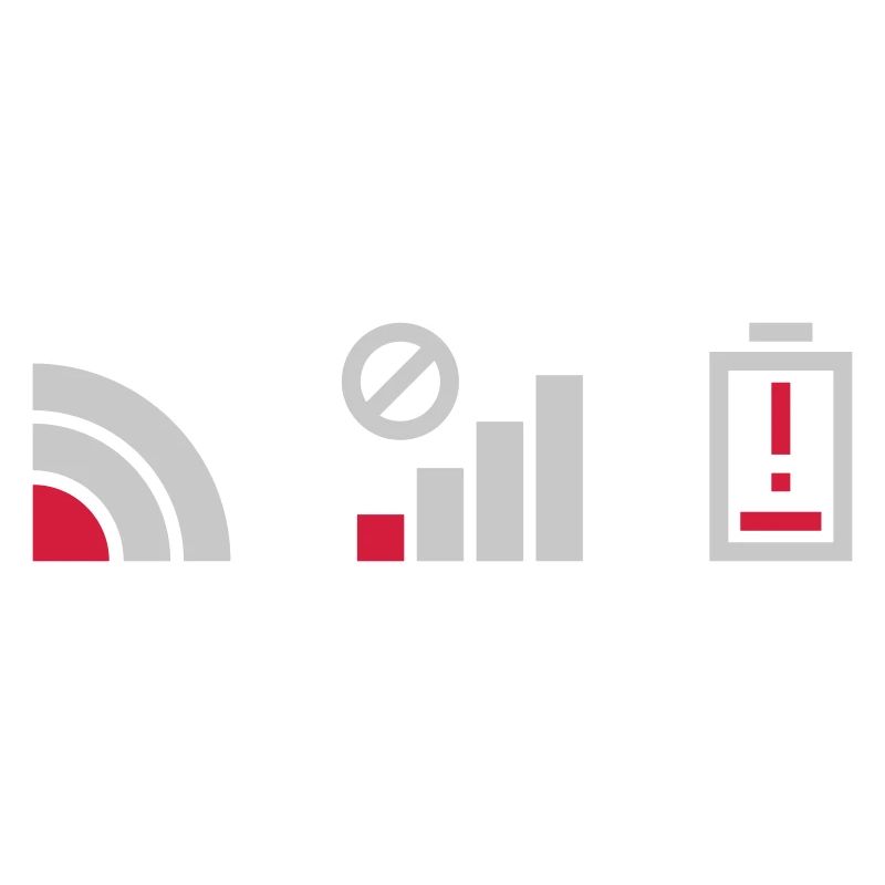 Cellular no connection battery