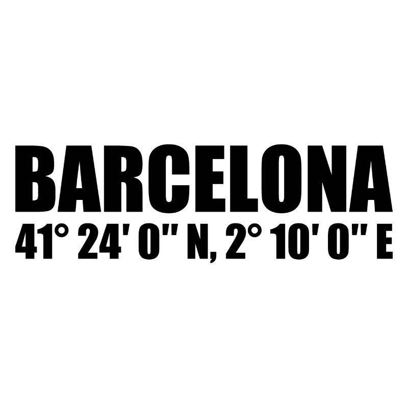 Barcelona Coordinates
