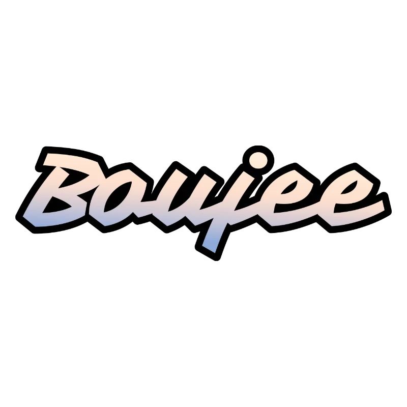 Boujee Mots à la mode Argot Typographie Design