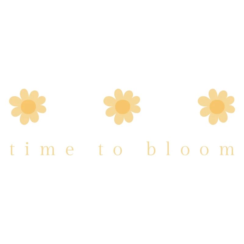 Time to bloom