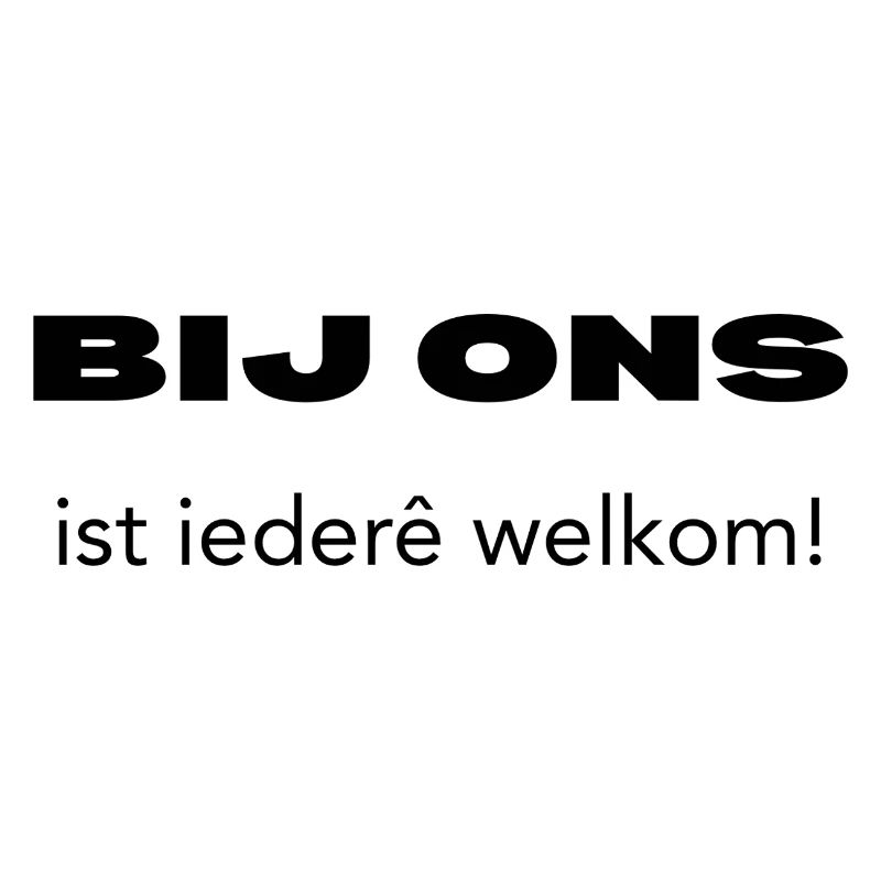 Everyone is welcome here – Antwerp dialect