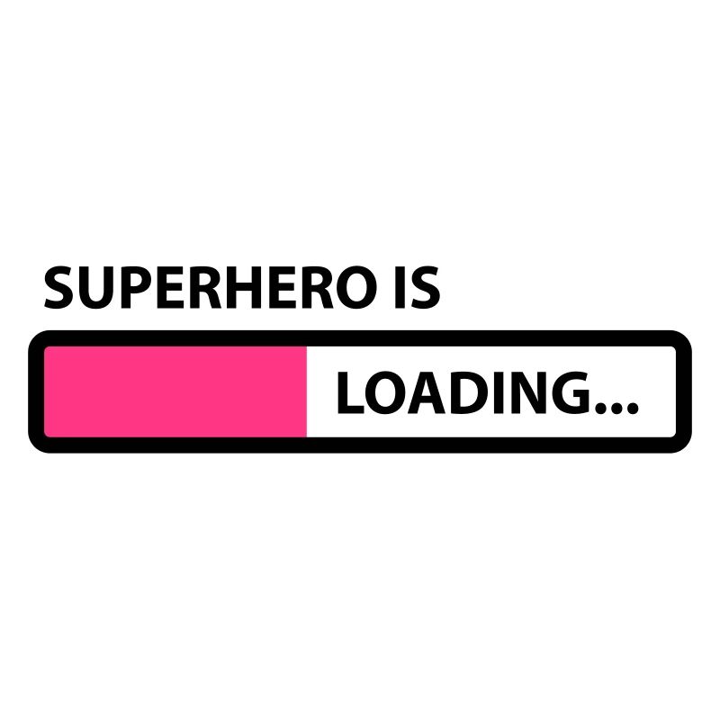 superhero is loading