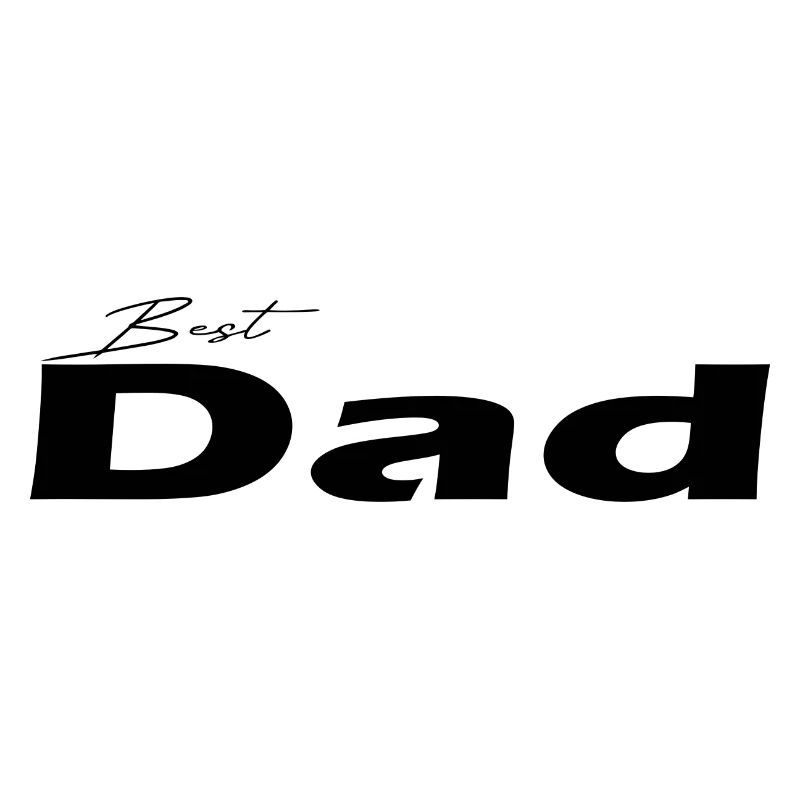 Best Dad black