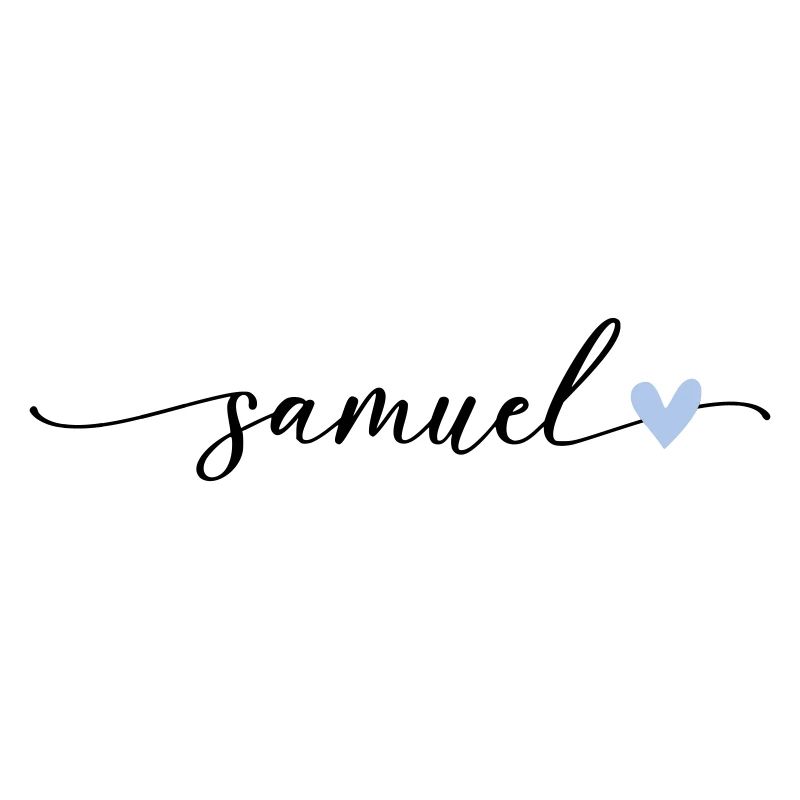 Samuel Name Calligraphy Font