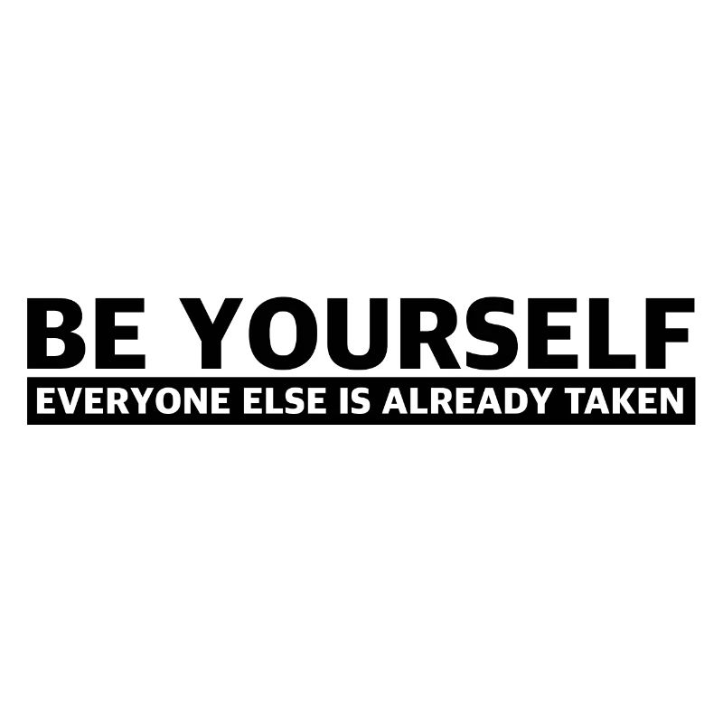 Sei du selbst | Be yourself tee