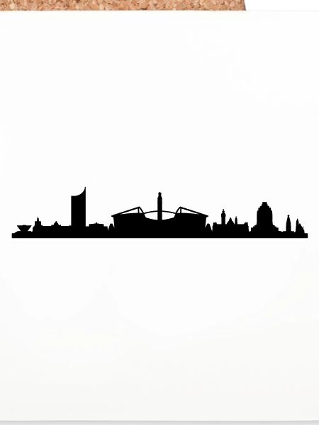 Skyline Leipzig Stadion