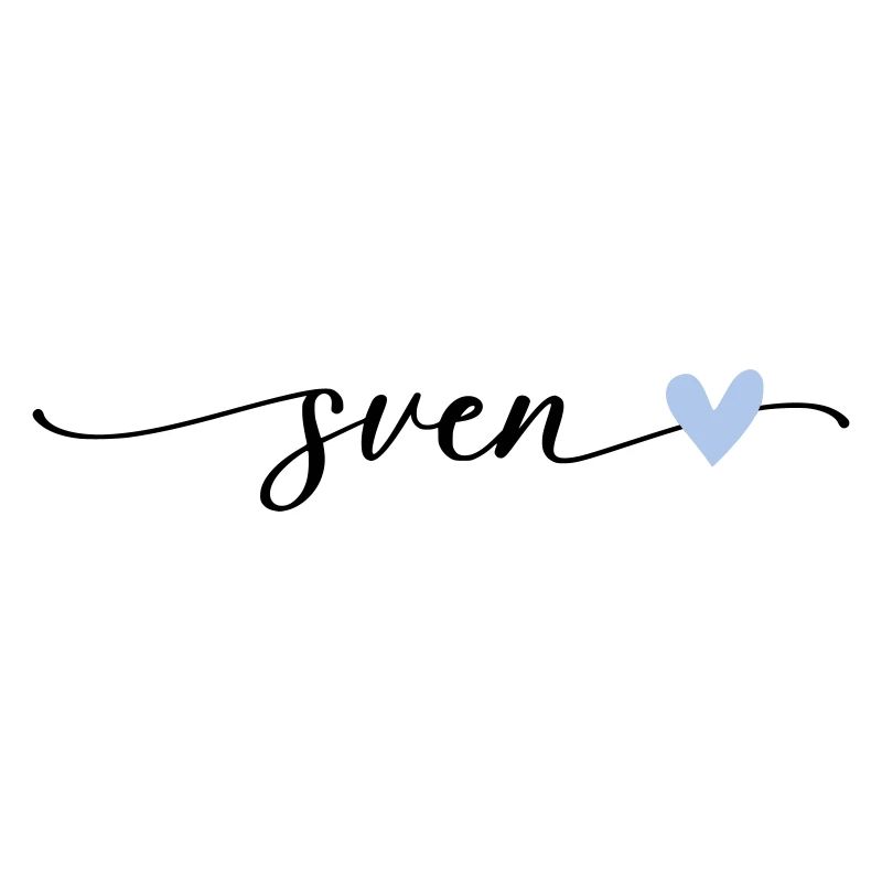 Sven Name Calligraphy Font