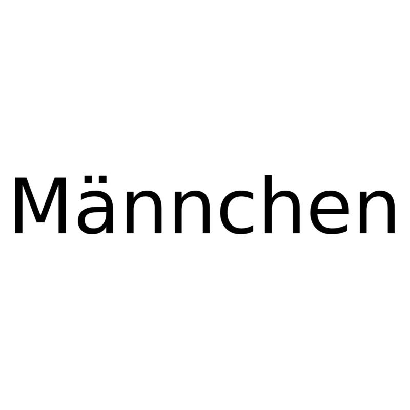 Männchen