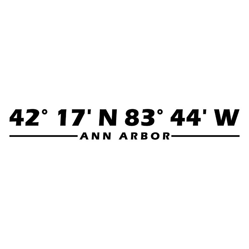 Ann Arbor Coordinates