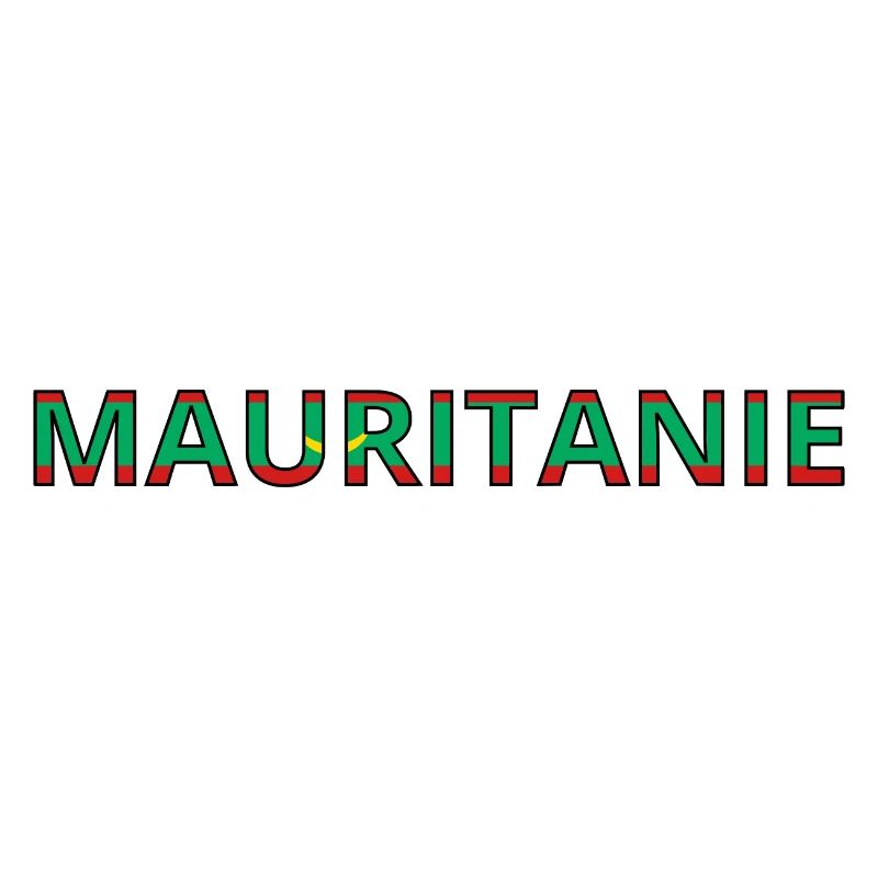 Drapeau Mauritanie