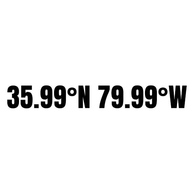 High Point, North Carolina, USA Coordinates