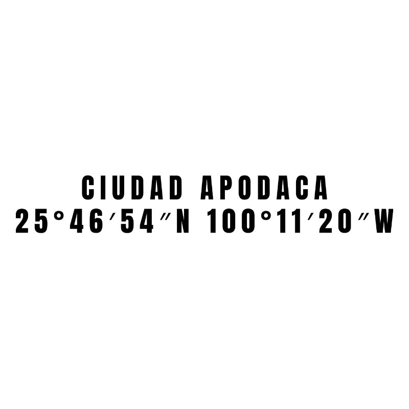 Ciudad Apodaca, Mexico Coordinates