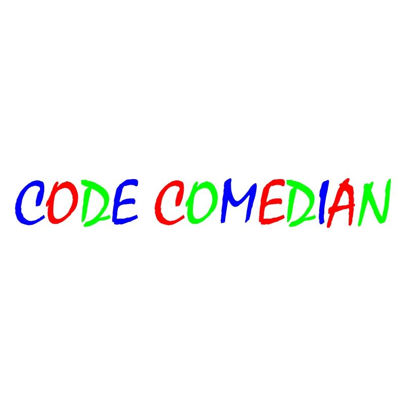 Code Comedian – Colour typography