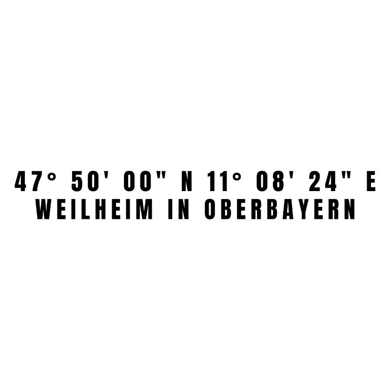 Weilheim in Oberbayern Bavaria Coordinates