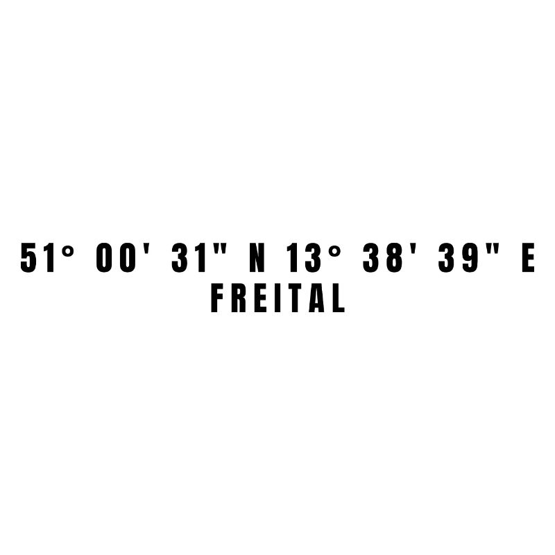 Freital Saxony Coordinates